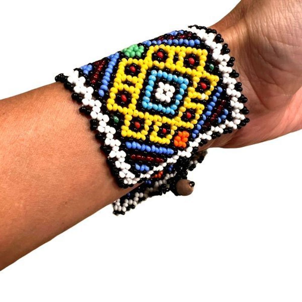 New Handbeaded Authentic Peruvian Dream Bracelet - Picture 2 of 5